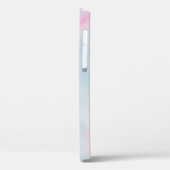 Coques Case-Mate iPhone Arrière - plan MARBÉ ROSE ET BLEU (Verso / Gauche)