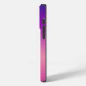 Coques Case-Mate iPhone Arrière - plan mauve et rose ombre (Verso / Gauche)