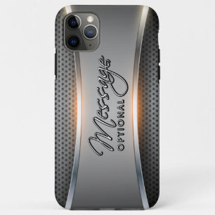 Coque iPhone 11 Pro Max Arrière - plan métallique 3