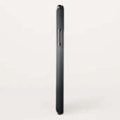 Coques Case-Mate iPhone Arrière - plan métallique gris foncé simple (Dos/Droite)