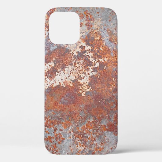 Coques Case-Mate iPhone Arrière - plan métallique rouillé (Verso)