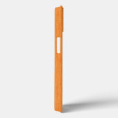 Coques Case-Mate iPhone Arrière - plan moderne orange et gris (Verso / Droite)