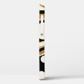 Coques Case-Mate iPhone Arrière - plan Motif Abstrait de lignes de temps d (Verso / Gauche)