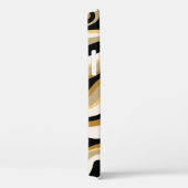 Coques Case-Mate iPhone Arrière - plan Motif Abstrait de lignes de temps d (Verso / Droite)