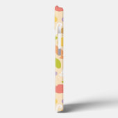 Coques Case-Mate iPhone Arrière - plan motif de cuisine végétarien (Verso / Gauche)