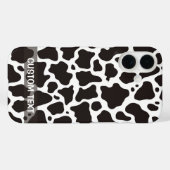 Coques Case-Mate iPhone Arrière - plan motif de vache (Verso (horizontal))