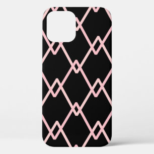 Case-Mate iPhone Case Arrière - plan motif rayé zigzag coloré. Illusion