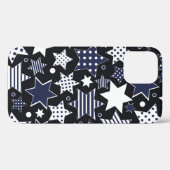 Coques Case-Mate iPhone Arrière - plan motif transparent avec starspat sty (Verso (horizontal))