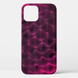Case-Mate iPhone Case Arrière - plan noir des vagues Abstraites colorées