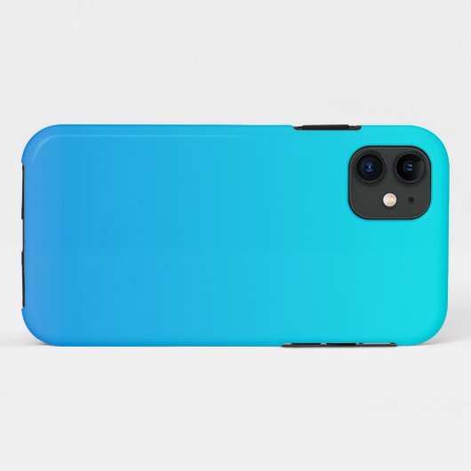 Coques Case-Mate iPhone Arrière - plan Ombre bleu (Dos (Horizontal))