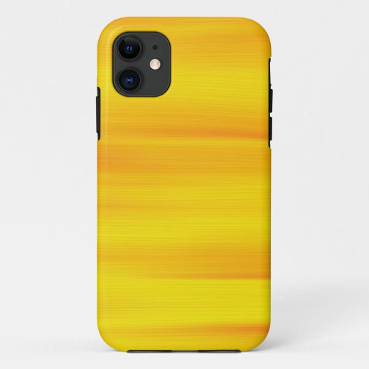 Coques Case-Mate iPhone Arrière - plan orange jaune Paint (Dos)