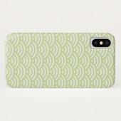 Coques Case-Mate iPhone Arrière - plan oriental de vague (Dos (Horizontal))