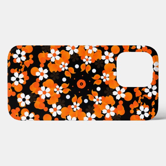 Coques Case-Mate iPhone Arrière - plan ornemental (Verso (horizontal))