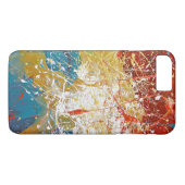 Coques Case-Mate iPhone Arrière - plan Paint Splash (Dos (Horizontal))