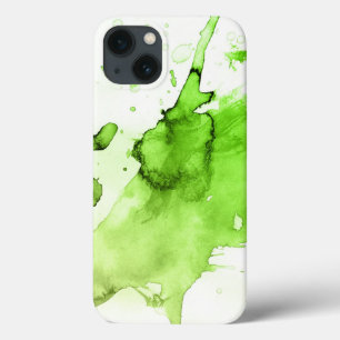 Coques Pour iPhone Arrière - plan peint à la main 3 d'aquarelle