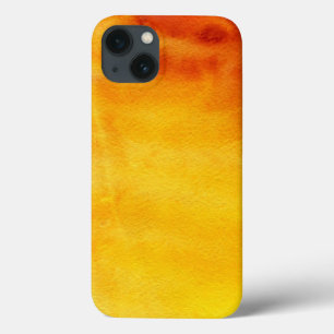 iPhone 13 Coque Arrière - plan peint à la main 6 d'aquarelle