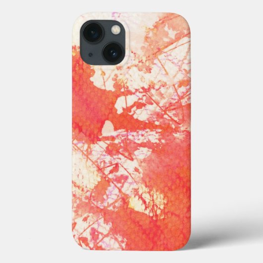 Coques Case-Mate iPhone Arrière - plan peint à la main abstrait (Verso)
