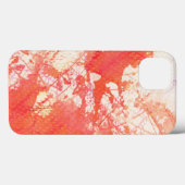 Coques Case-Mate iPhone Arrière - plan peint à la main abstrait (Verso (horizontal))