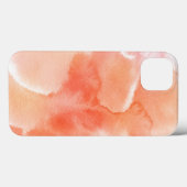 Coques Case-Mate iPhone Arrière - plan peint à la main d'aquarelle (Verso (horizontal))