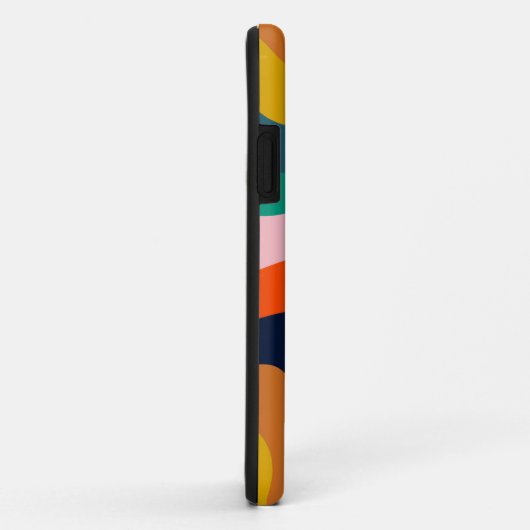 Coques Case-Mate iPhone Arrière - plan pivotant moderne rétro (Dos/Droite)