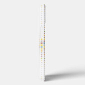 Coques Case-Mate iPhone Arrière - plan point multicolore (Verso / Droite)