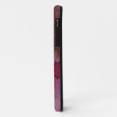 Coques Case-Mate iPhone Arrière - plan pourpre d'aquarelle (Dos/Gauche)