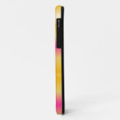 Coques Case-Mate iPhone Arrière - plan Rainbow Pink Yellow Stripes (Dos/Gauche)