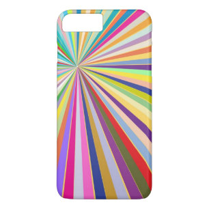 Coque iPhone 8 Plus/7 Plus Arrière - plan rayé frais