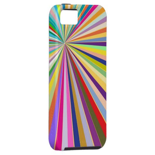 Coques Case-Mate iPhone Arrière - plan rayé frais (Dos/Droit)