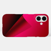 Coques Case-Mate iPhone Arrière - plan Red Curl (Verso (horizontal))