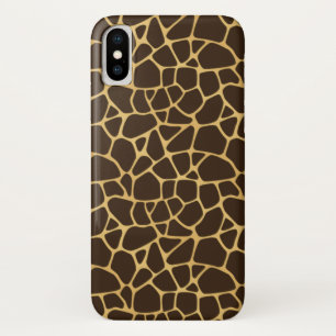 Coque iPhone X Arrière - plan repéré par girafe