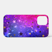 Coques Case-Mate iPhone Arrière - plan rose brillant (Verso (horizontal))