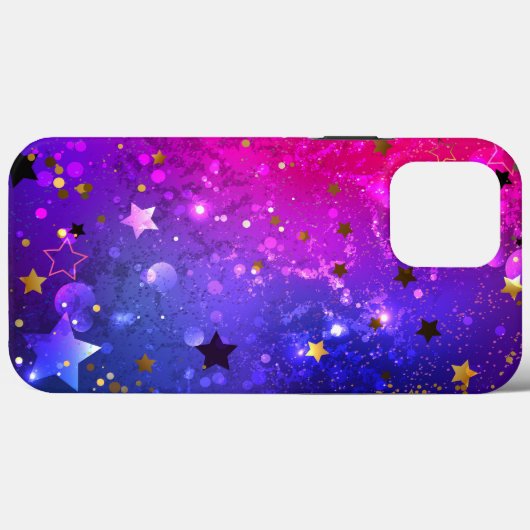 Coques Case-Mate iPhone Arrière - plan rose brillant (Verso (horizontal))