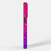 Coques Case-Mate iPhone Arrière - plan rose brillant (Verso / Droite)
