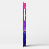 Coques Case-Mate iPhone Arrière - plan rose brillant (Verso / Gauche)