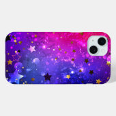 Coques Case-Mate iPhone Arrière - plan rose brillant (Verso (horizontal))