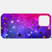 Coques Case-Mate iPhone Arrière - plan rose brillant (Verso (horizontal))
