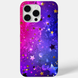 Coque iPhone 15 Pro Max Arrière - plan rose brillant
