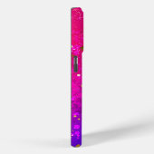 Coques Case-Mate iPhone Arrière - plan rose brillant (Verso / Droite)