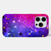 Coques Case-Mate iPhone Arrière - plan rose brillant (Verso (horizontal))