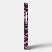 Coques Case-Mate iPhone Arrière - plan Rose floral (Verso / Gauche)