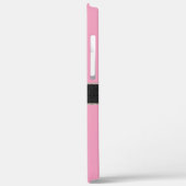 Coques Case-Mate iPhone Arrière - plan rose Monogram Amaranth (Verso / Gauche)