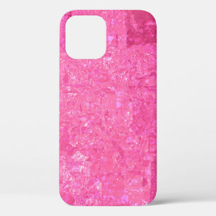Case-Mate iPhone Case Arrière - plan rose mosaïque abstrait brillant