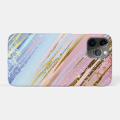 Coques Case-Mate iPhone Arrière - plan rose texturé (Dos (Horizontal))