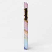 Coques Case-Mate iPhone Arrière - plan rose texturé (Dos/Gauche)