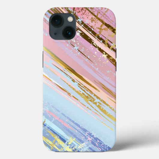 Coques Case-Mate iPhone Arrière - plan rose texturé (Verso)