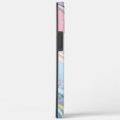 Coques Case-Mate iPhone Arrière - plan rose texturé (Verso / Droite)