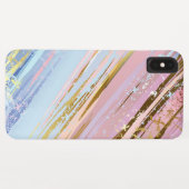 Coques Case-Mate iPhone Arrière - plan rose texturé (Dos (Horizontal))