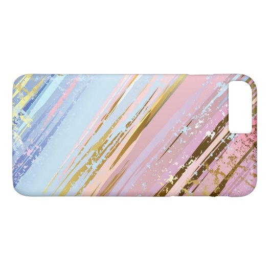 Coques Case-Mate iPhone Arrière - plan rose texturé (Dos (Horizontal))