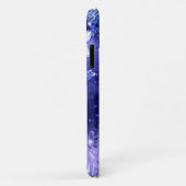 Coques Case-Mate iPhone Arrière - plan spatial avec étoiles (Dos/Droite)